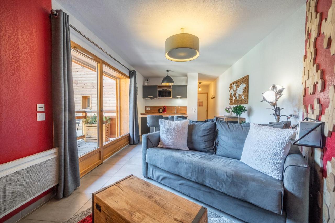 Studio Au Coeur Du Village Saint-Jean-de-Sixt Esterno foto